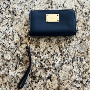 Navy blue Michael Kors wallet